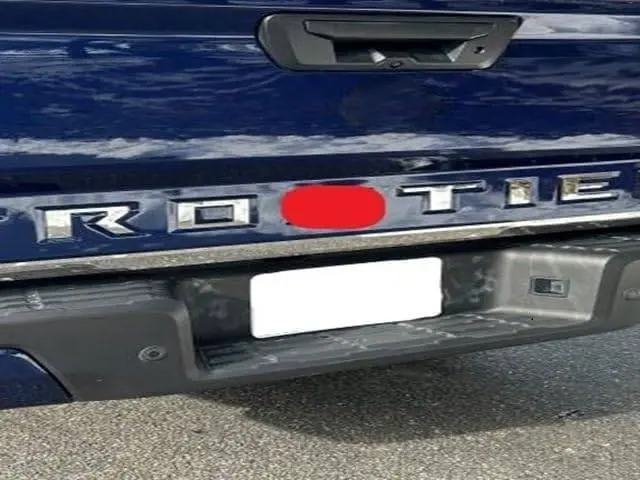 Qaa Polished Frontier Tailgate Letter Insert 8Pc Fits 22-26 Frontier 1