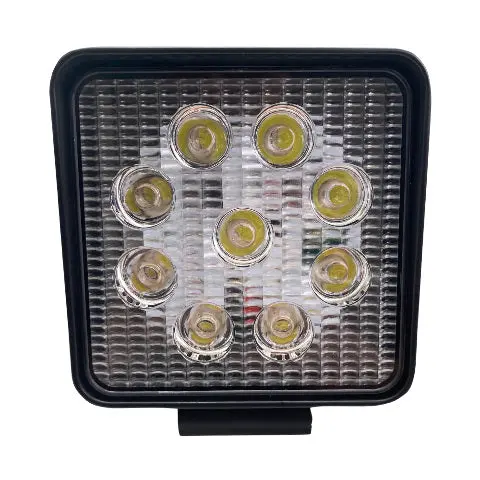 Race Sport Rs-27W-S Street Series 4In Square Led Work Spot Light 27W1,755Lm 1