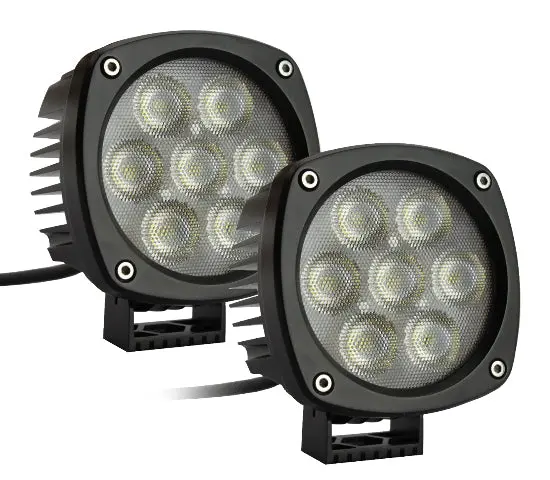 Race Sport Rs-4Cree-35W-2 Hd Series 4.3 In. Round Cree Led Spot Light Pair 1