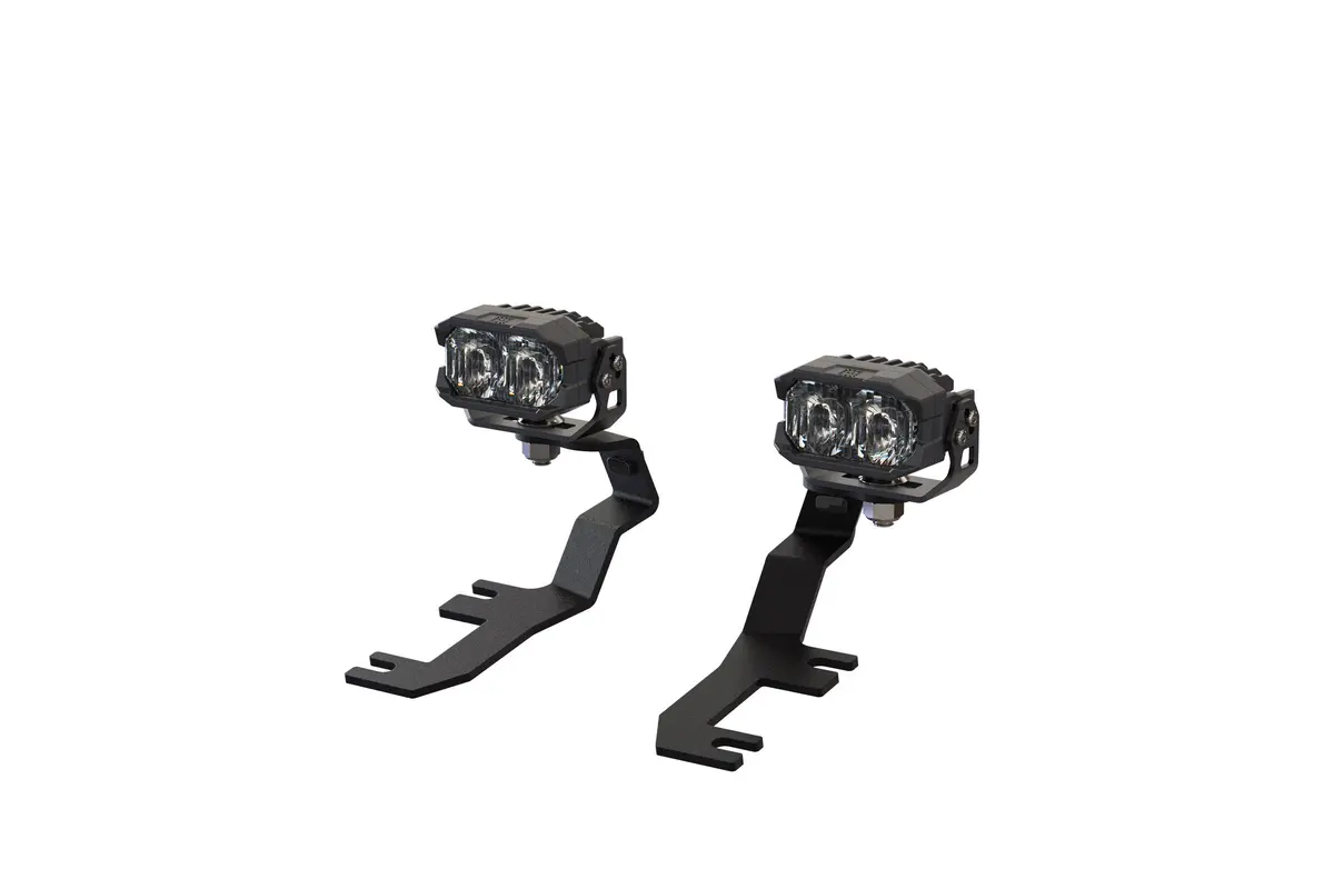 Morimoto 2B-Plr-Baf075-0004 Led Pod Lights Yellow Combo Beam For 15-26 Colorado 1