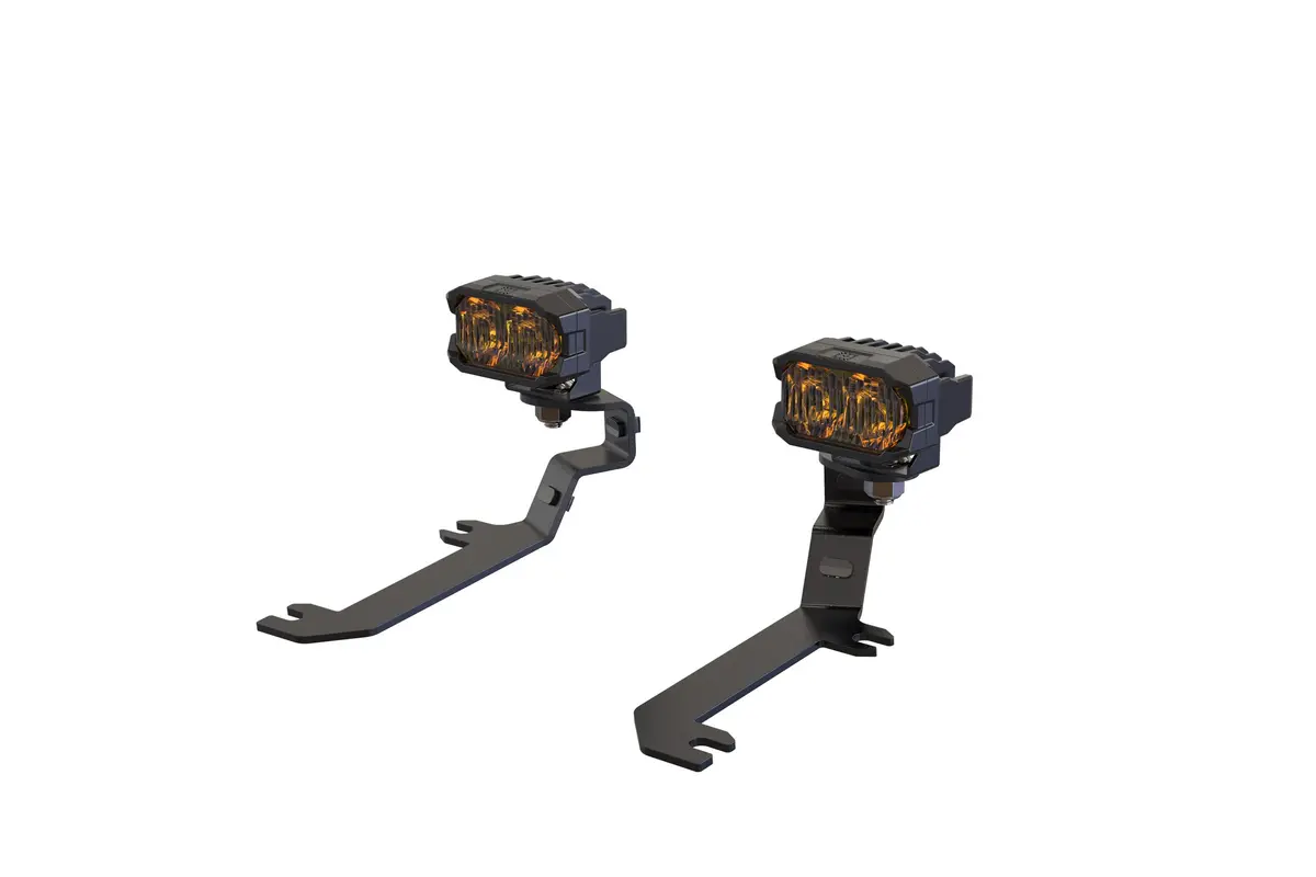 Morimoto Led Pod Lights White Spot Beam For 19-26 Silverado 1500 2B-Plr-Baf091-0001 1