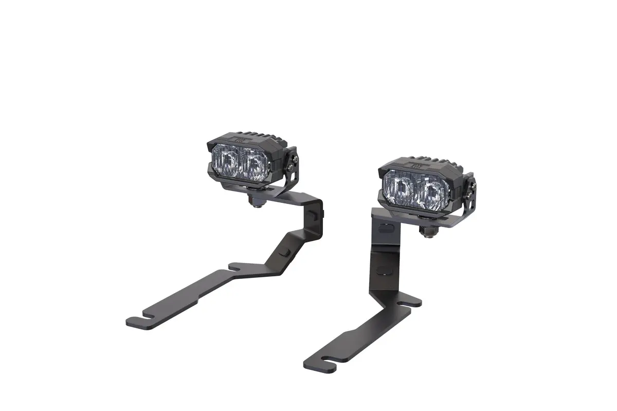 Morimoto 2B-Plr-Baf142-0030 Led Pod Lights Yellow Flood Beam For 15-20 Yukon 1