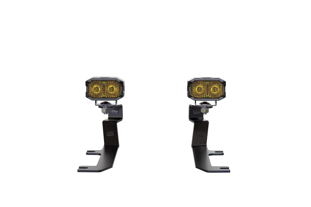 Morimoto 2B-Plr-Baf145-0001 Led Pod Lights White Spot Beam For 20-26 Sierra Hd 2
