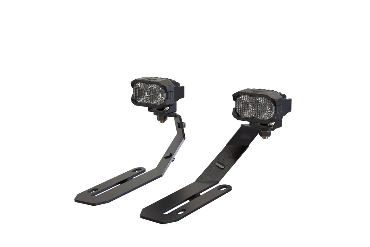 Morimoto 2B-Plr-Baf250-0010 Led Pod Lights Yellow Combo Beam For 18-26 Atlas 1