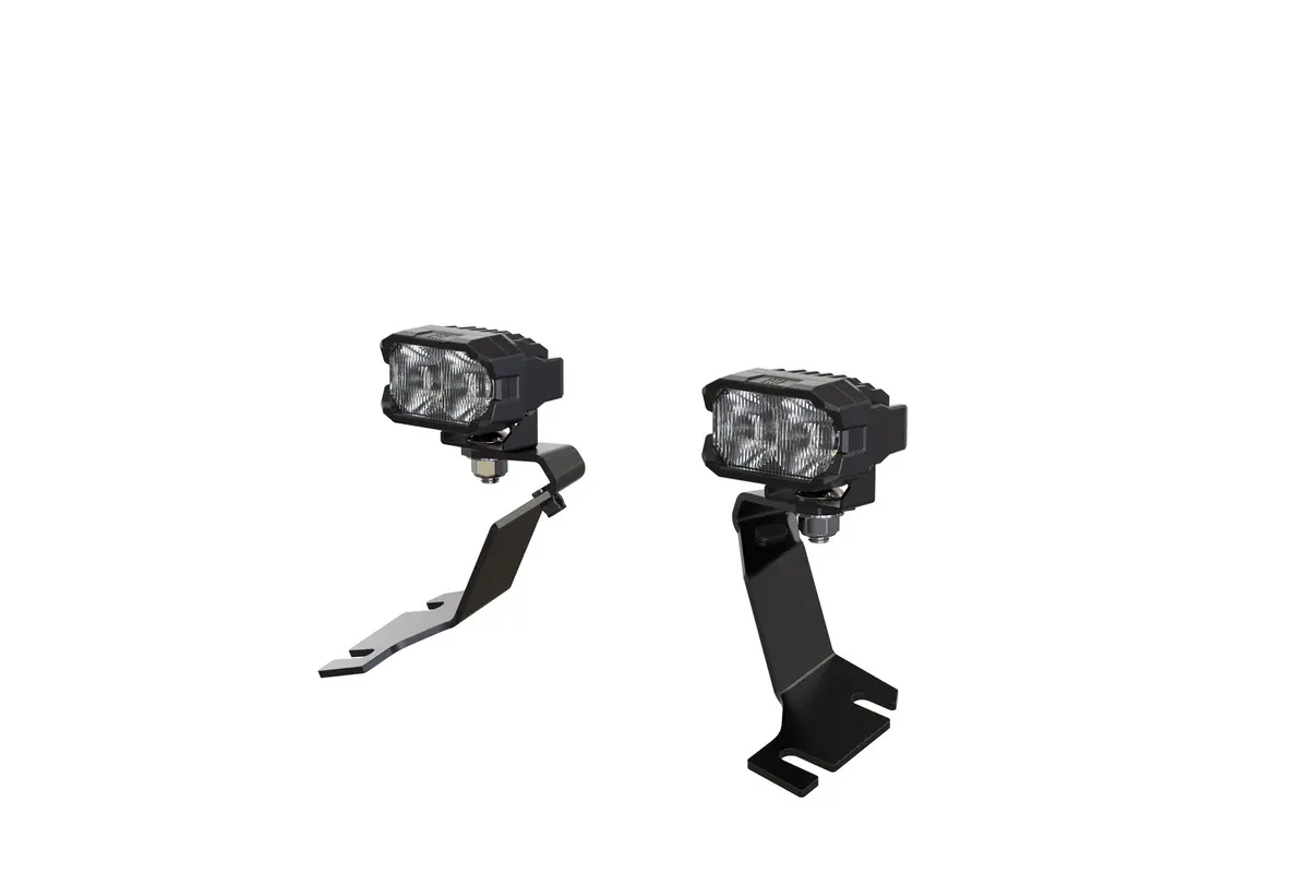 Morimoto 2B-Plr-Baf253-0010 Led Pod Lights Yellow Combo Beam For 13-26 Transit 1