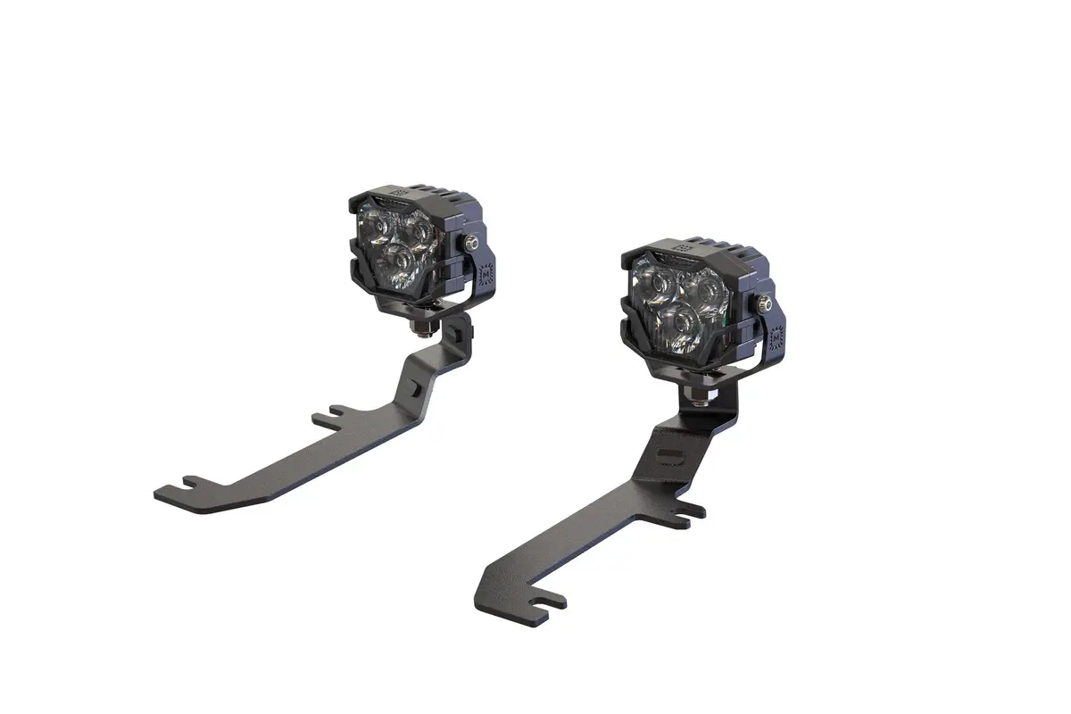 Morimoto Led Pod Lights White Wide Beam For 20-26 Silverado Hd 1