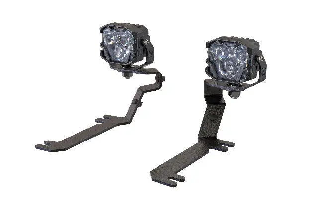 Morimoto 4B-Plr-Baf074-0011 Led Pod Lights White Wide Beam For 15-17 Mustang 1