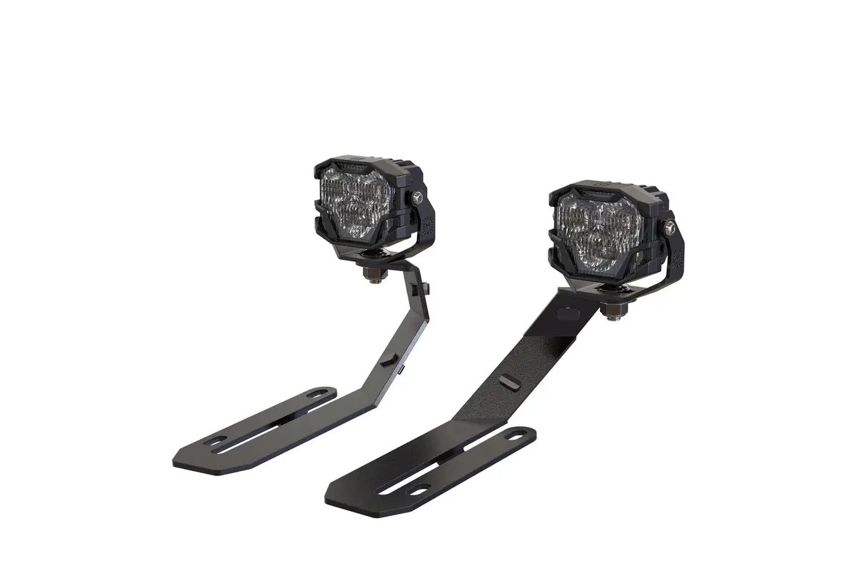 Morimoto 4B-Plr-Baf250-0013 Led Pod Lights White Flood Beam For 18-26 Atlas 1
