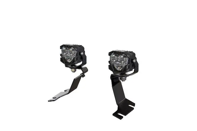 Morimoto 4B-Plr-Baf253-0008 Led Pod Lights Yellow Spot Beam For 13-26 Transit 1