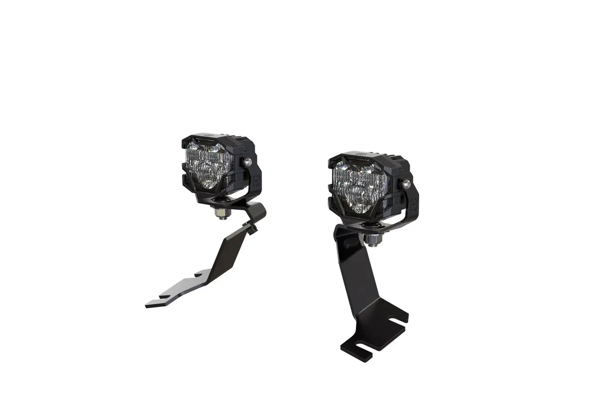 Morimoto 4B-Plr-Baf253-0013 Led Pod Lights White Flood Beam For 13-26 Transit 1