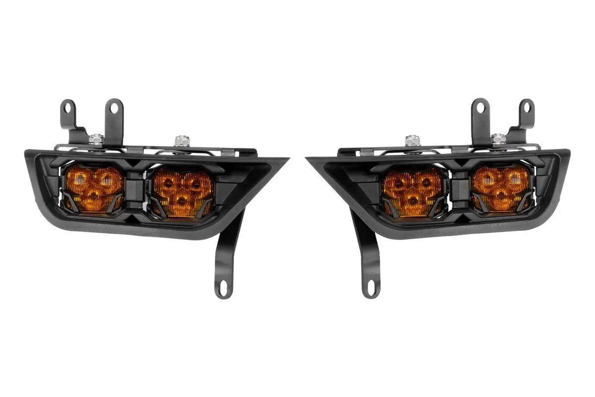 Morimoto Baf071-Kit-Hal-N-Y Fog Light Kit Yellow For 21-23 F-150 1