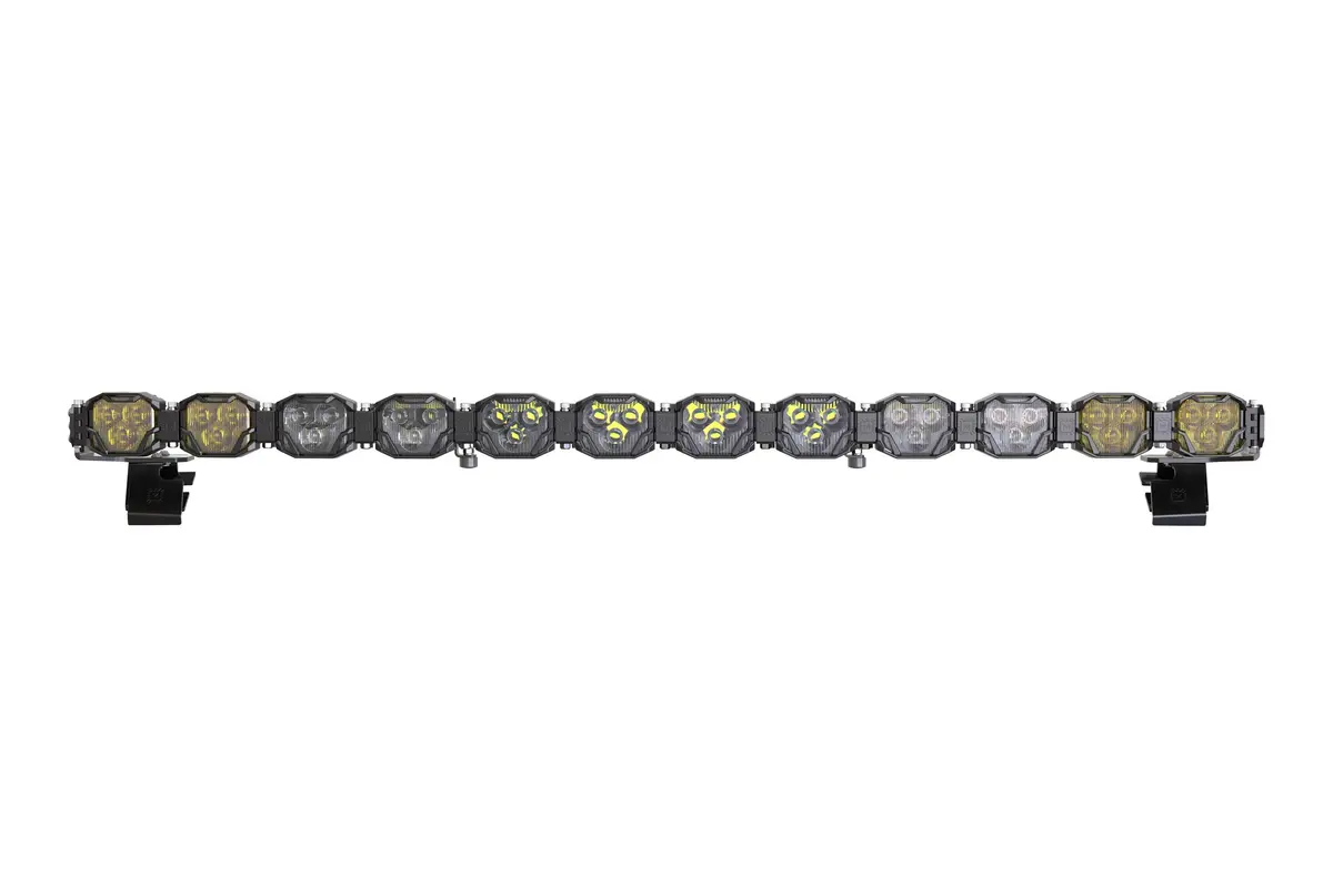 Morimoto Baf080-4Bkit-Hxb-Y Pod Lights W Brakets Yellow For 21-26 Bronco (Base 2