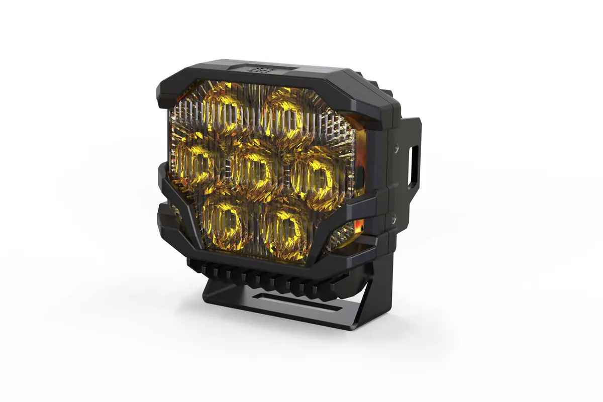 Morimoto Universal Baf121y Led Pod Combo Yellow Each 1