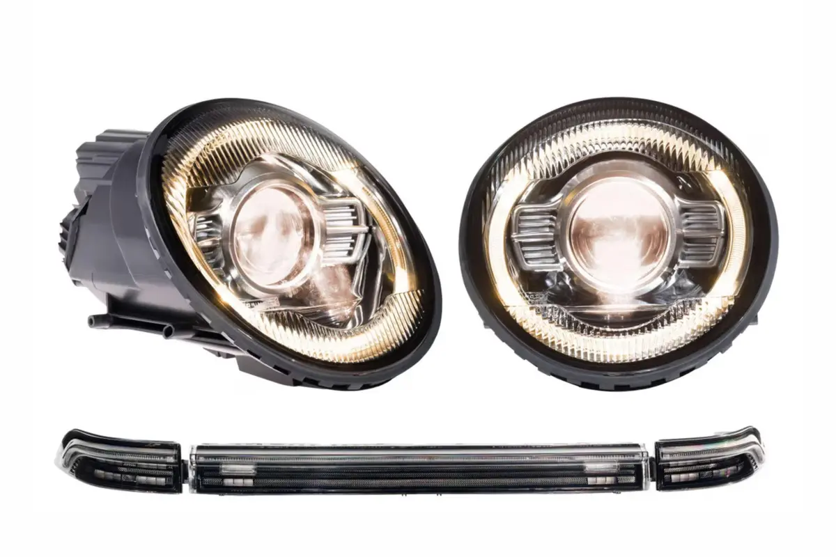 Morimoto White Led Headlights And Smoked Led Tail Lights Kit For 95-98 911 1