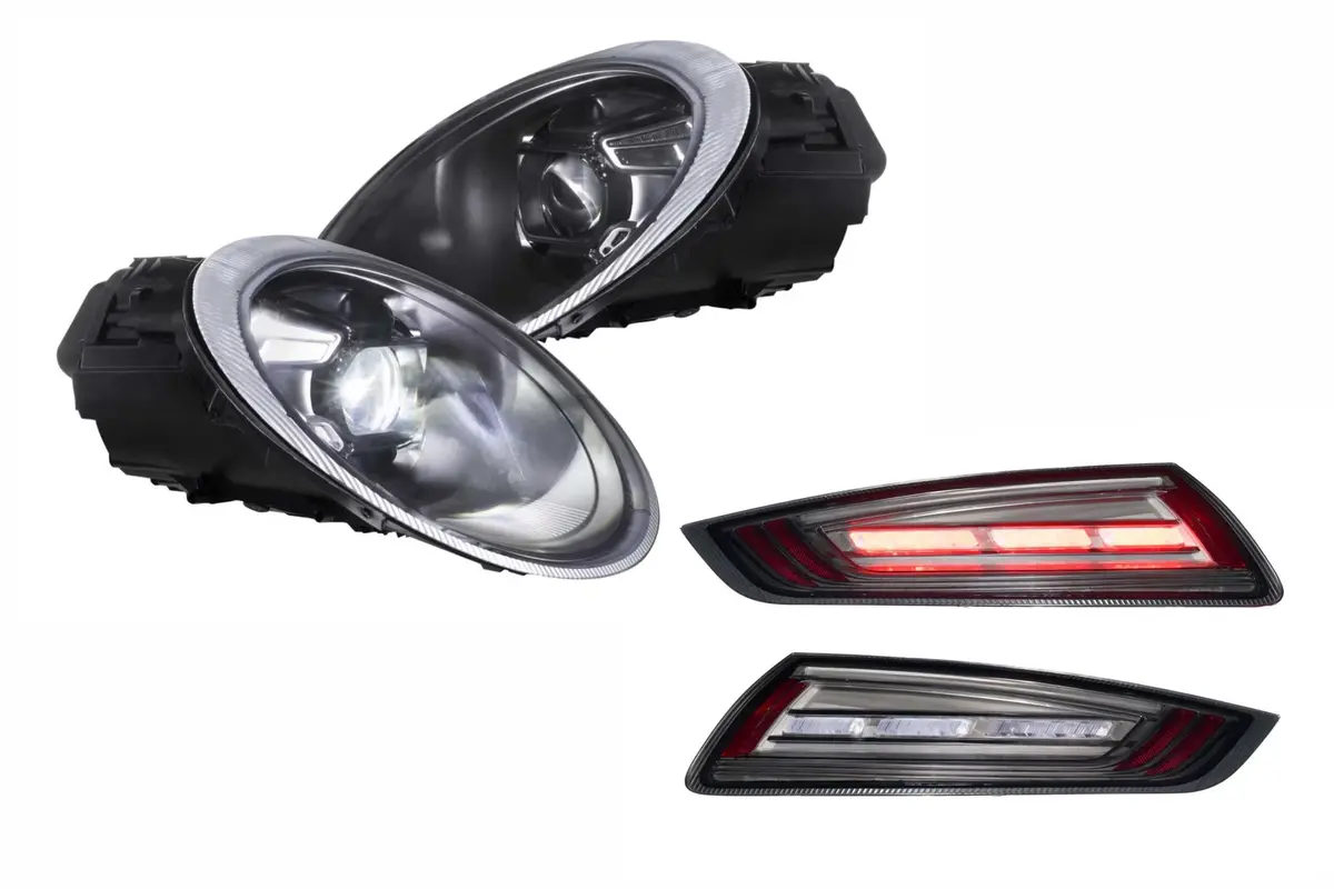 Morimoto Led Headlights And Smoked Led Tail Lights Kit For 05-08 911 1