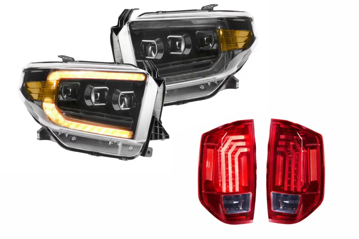 Morimoto Led Headlights And Smoked Led Tail Lights Kit For 14-15 Silverado 1500 Headtailkit202 1