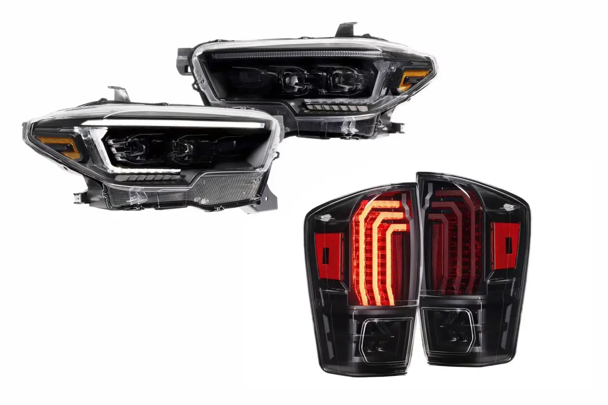 Morimoto Hybrid Led Headlights And Led Tail Lights Kit For 16-23 Tacoma (Sr 1