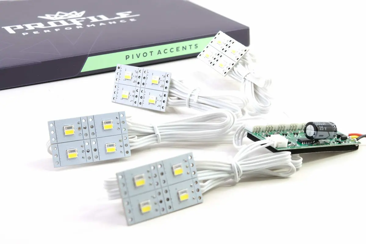 Morimoto Led163-12 2X Profile Pivot Ss Controllers 1