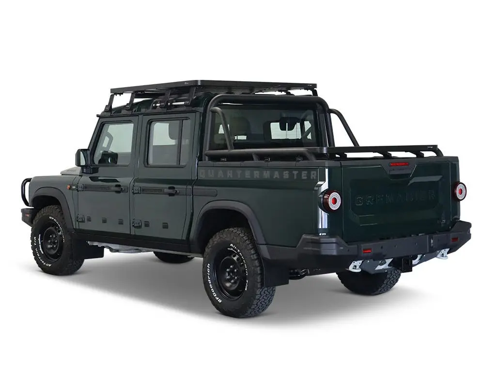 Front Runner Ineos Grenadier Quartermaster (2023-Current) Roller Tonneau Cover Slimline Ii Load Bed Rack Kit 1