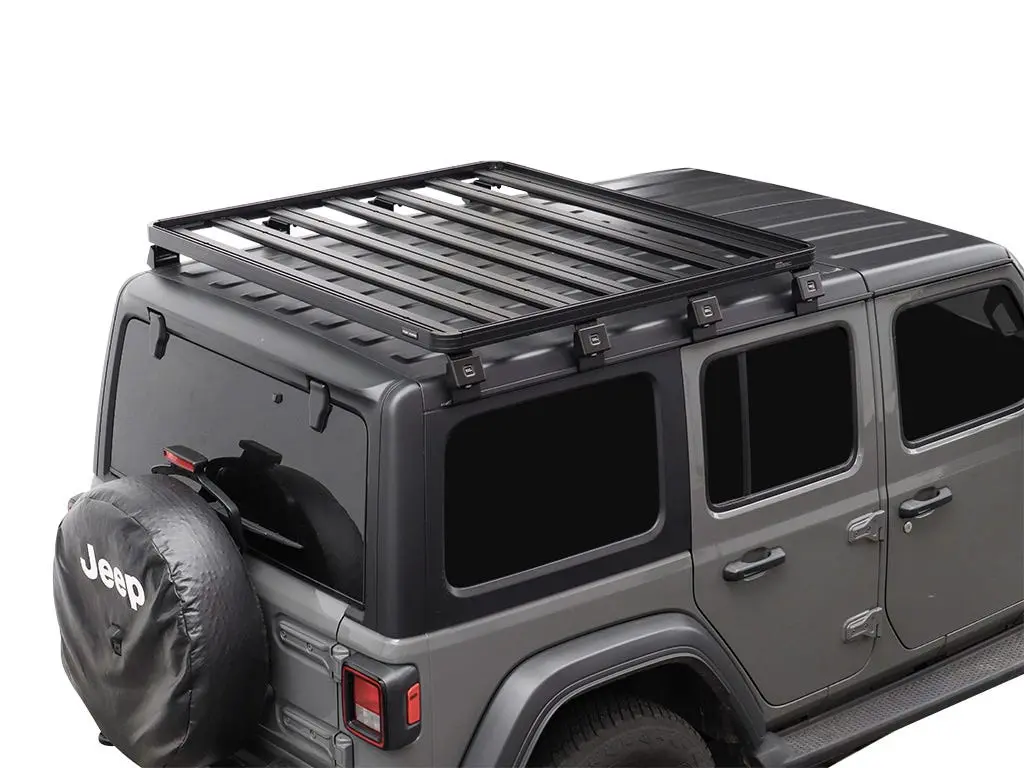 Front Runner Jeep Wrangler 4Xe (2021-Current) Slimline Ii 1/2 Roof Rack Kit / Tall 2