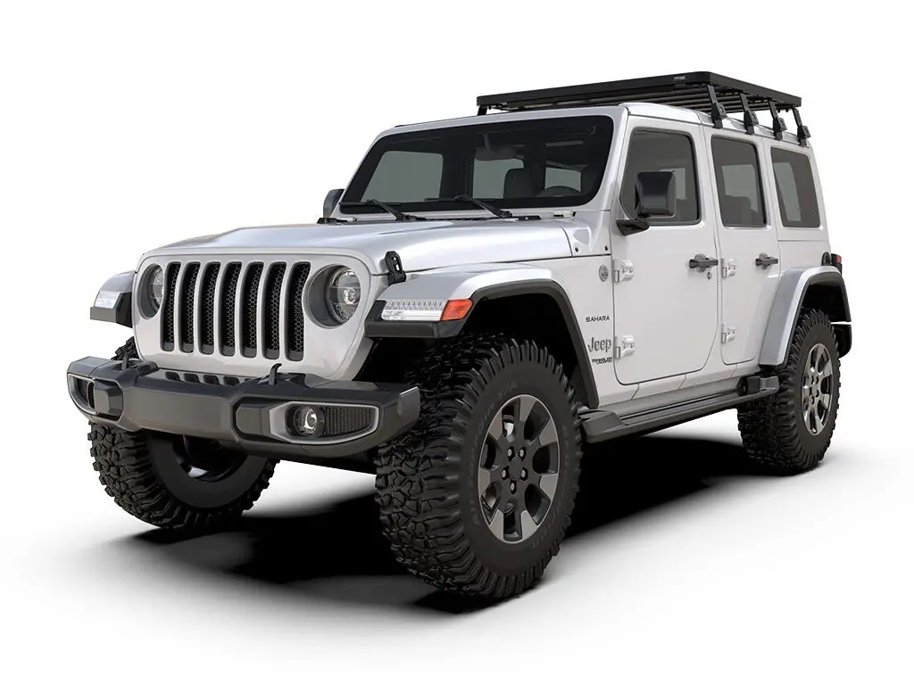 Front Runner Jeep Wrangler Jl 4 Door Sky One-Touch Extreme Slimline Ii Roof Rack Kit 1