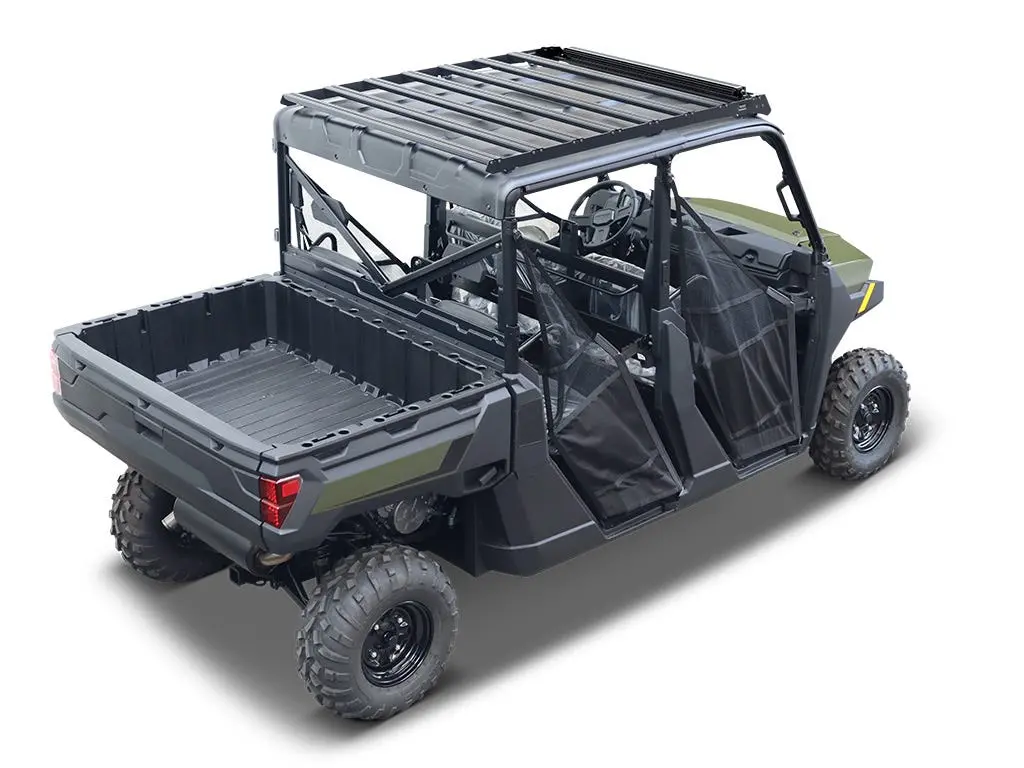 Front Runner Polaris Ranger 1000 Crew Cab (2018-Current) Slimsport Roof Rack Kit / Lightbar Ready 2