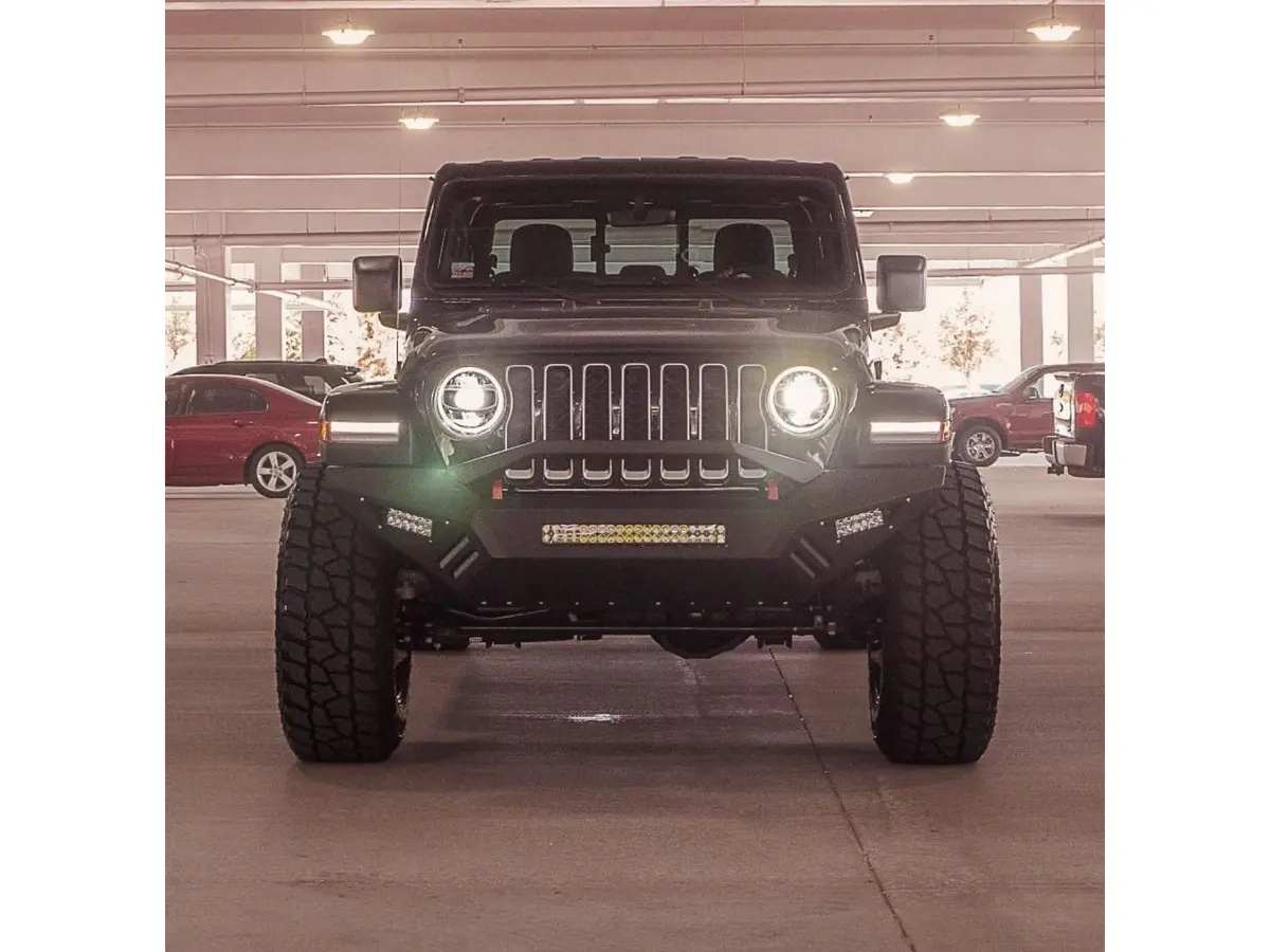 Road Armor Spartan Front Bumper Bolt-On With Pre-Runner Guard 2018-2020 Jeep Wrangler Jl 2