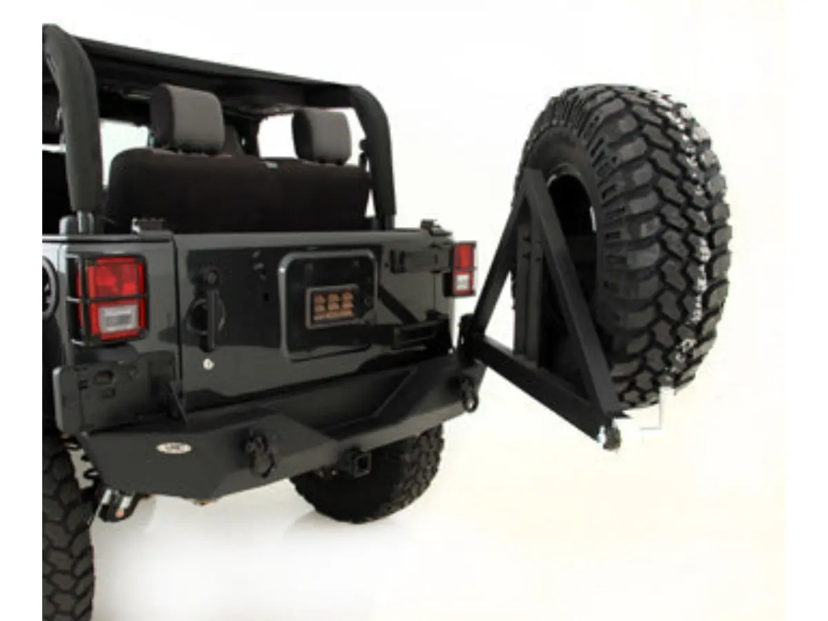 Smittybilt Xrc Gen 1 Rear Bumper With Hitch And Tire Carrier (2017-2018) 1