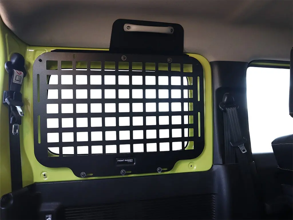 Front Runner Suzuki Jimny 3 Door (2018-Current) Rear Window Molle Panel 2