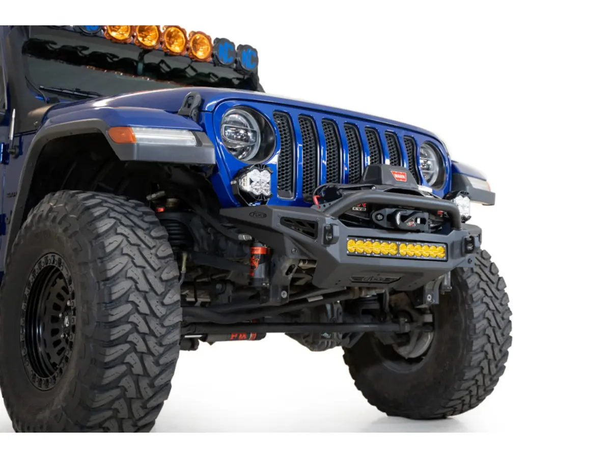 Addictive Desert Designs 2018-2023 Jeep Jl/Jt Rock Fighter Front Bumper 1
