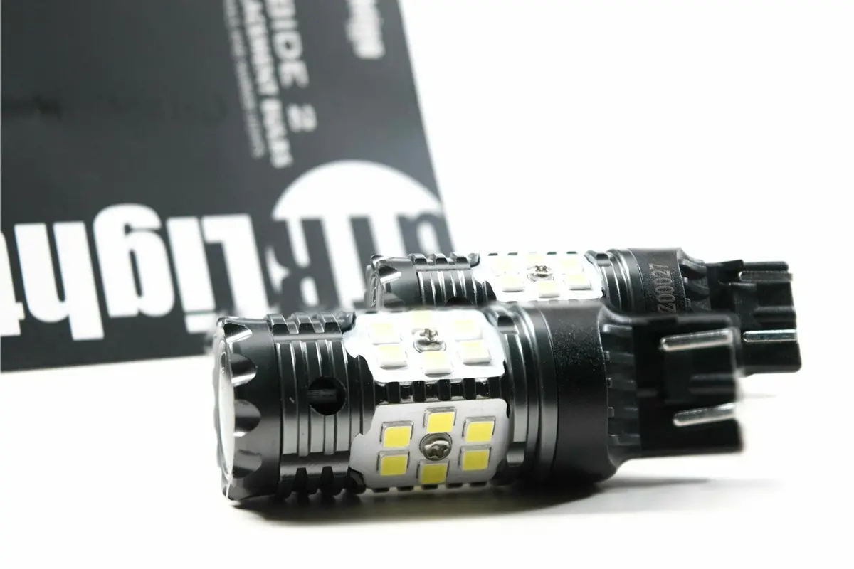 Gtr Lighting 7440/7443 Non-Ck Amber / Carbide Canbus 2.0 Led Bulb Pair 1